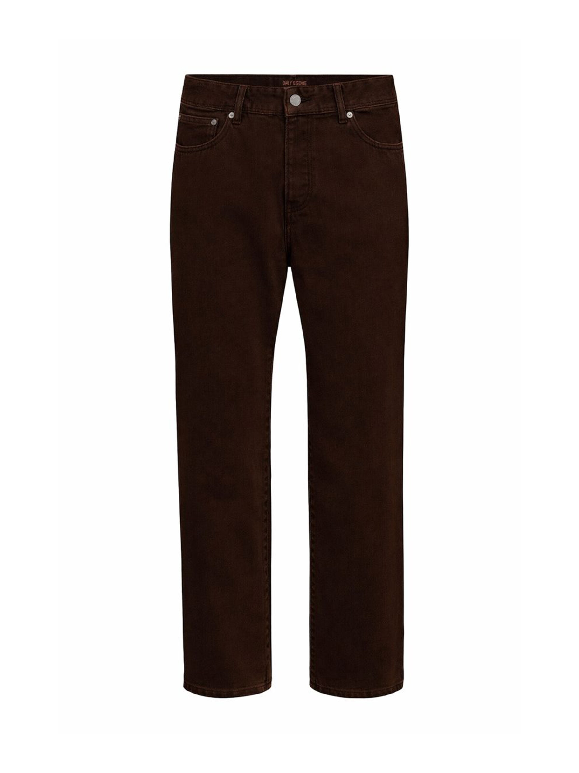Only & Sons - Loosefit Vaquero 'ONSFADE' en marrón: frente
