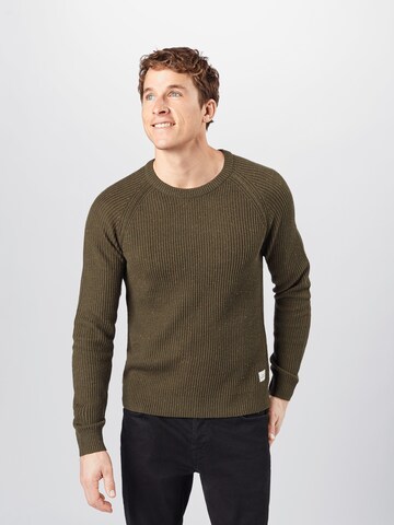 JACK & JONES Pullover 'Fuel' in Grün: predná strana