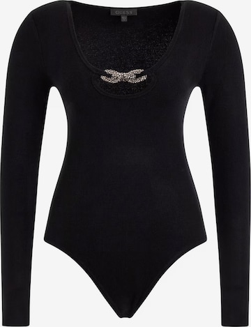 GUESS Bodysuit 'BLING RING UMI' in Black: front