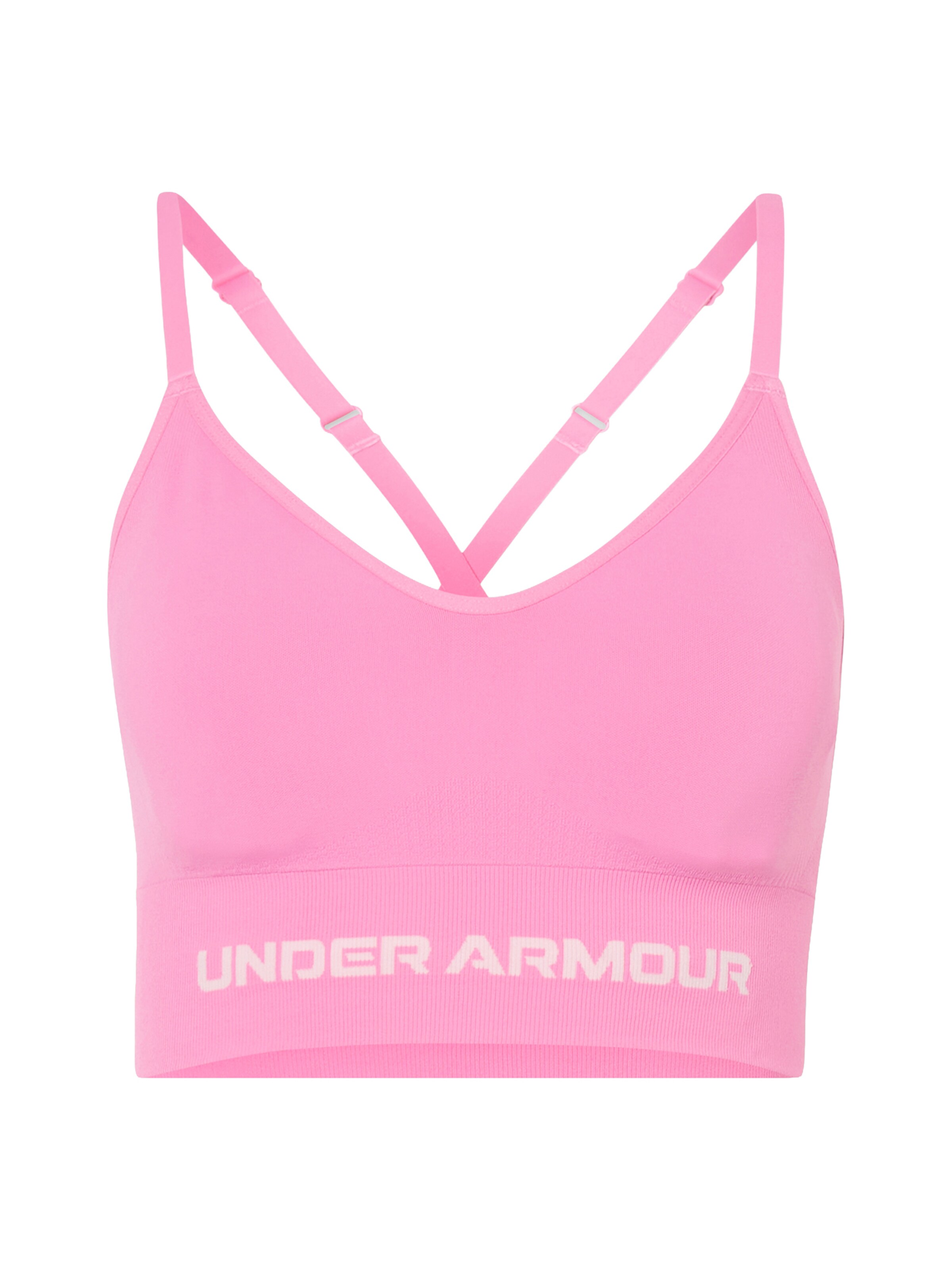 UNDER ARMOUR Αθλητικό σουτιέν 'Vanish Seamless' σε ροζ: μπροστά