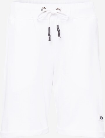 Key Largo Broek 'MARC' in Wit: voorkant