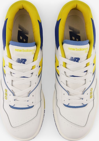 Baskets basses '550' new balance en jaune