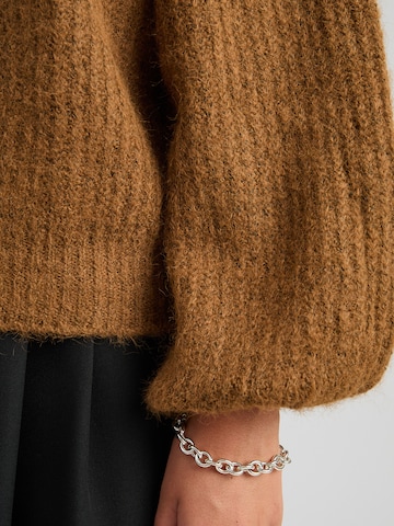 Pull-over 'Silami' Peppercorn en marron