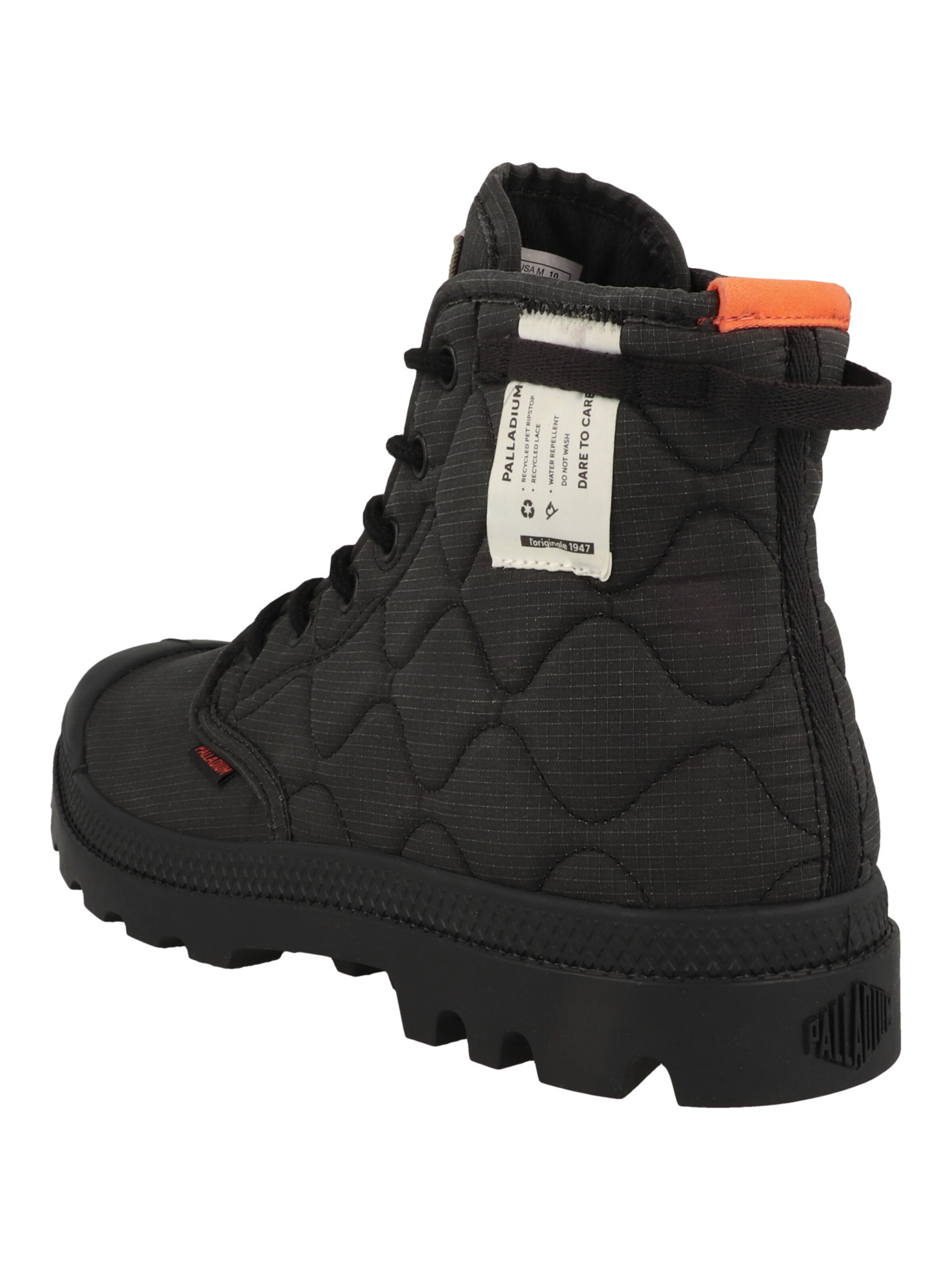 Palladium High-top trainers 'Pampa Re-Quilted' in Black