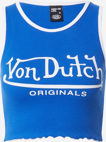 Haut 'Ashley' Von Dutch Originals en bleu : devant