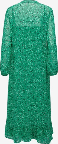 ONLY Košilové šaty 'LUCIA DITZY' – zelená