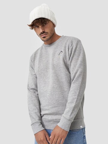 Mikon Sweatshirt 'Sense' in Grau