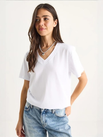 T-shirt 'T-Shirts' Bianco Lucci en blanc