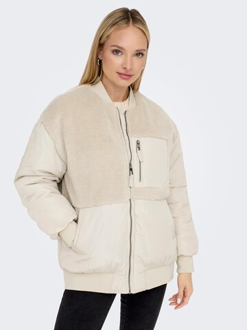 ONLY Jacke 'EMMY' in Beige: predná strana