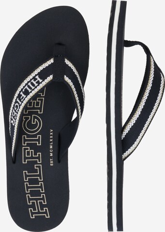 TOMMY HILFIGER T-bar sandals in Blue