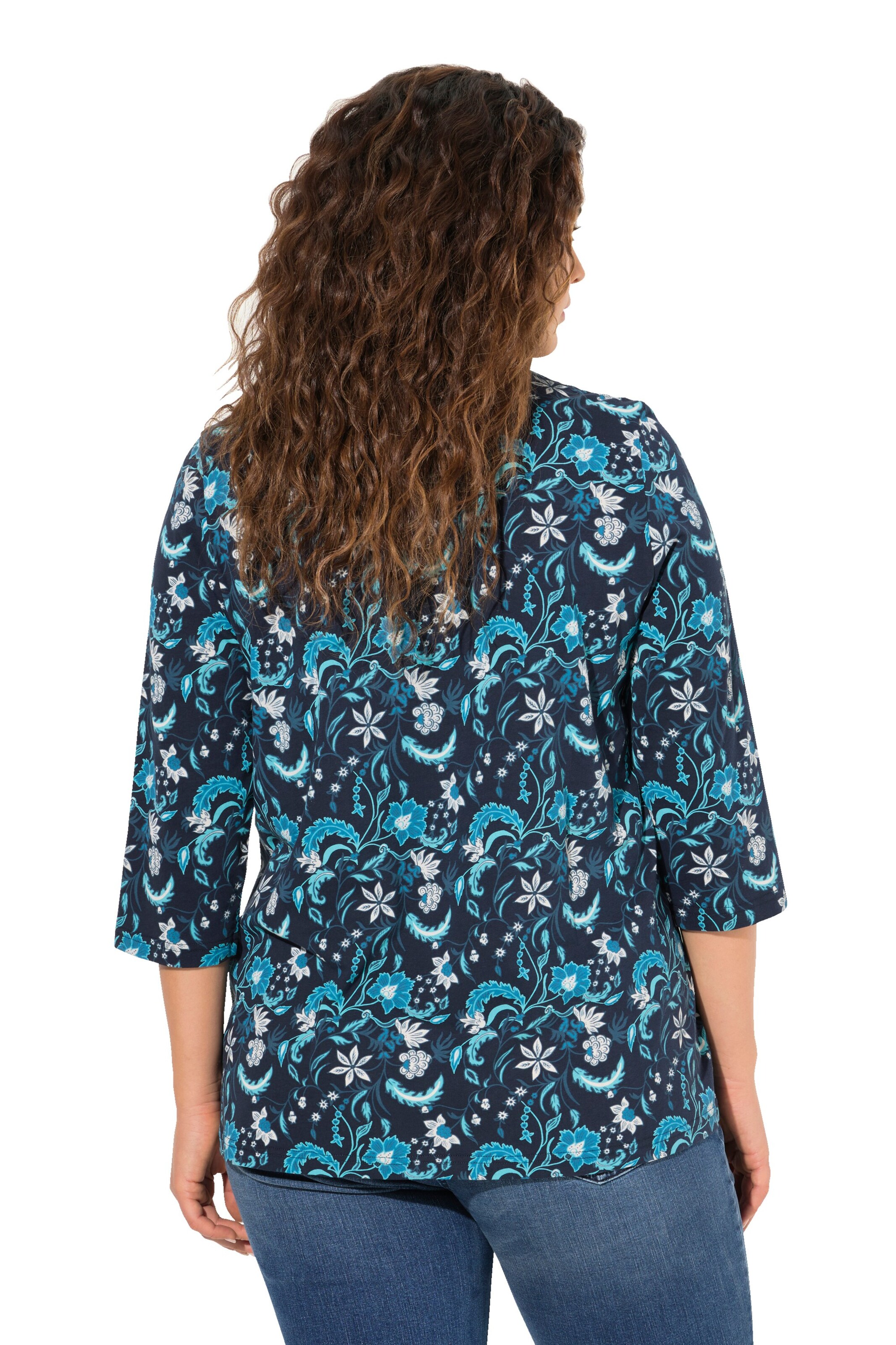 Ulla Popken Shirt in Blau