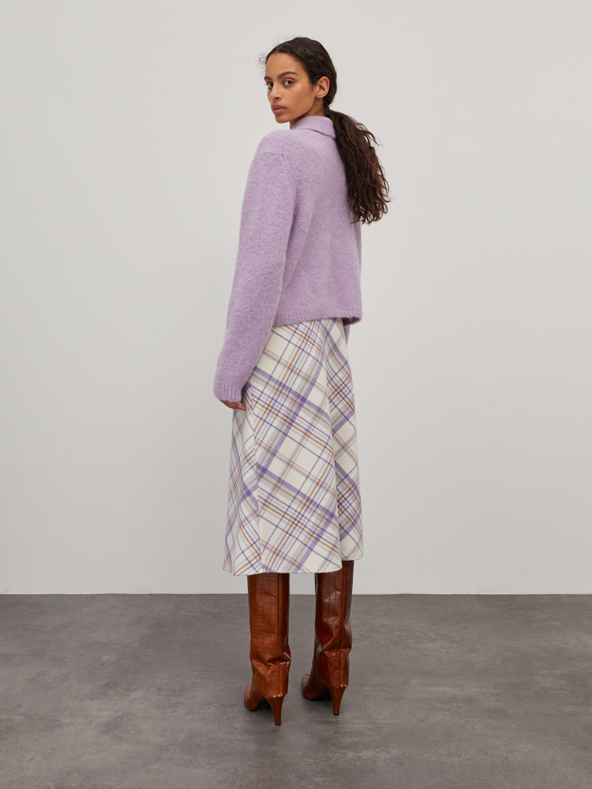 EDITED Producten Gebreid vest 'Emmarie' Lichtlila