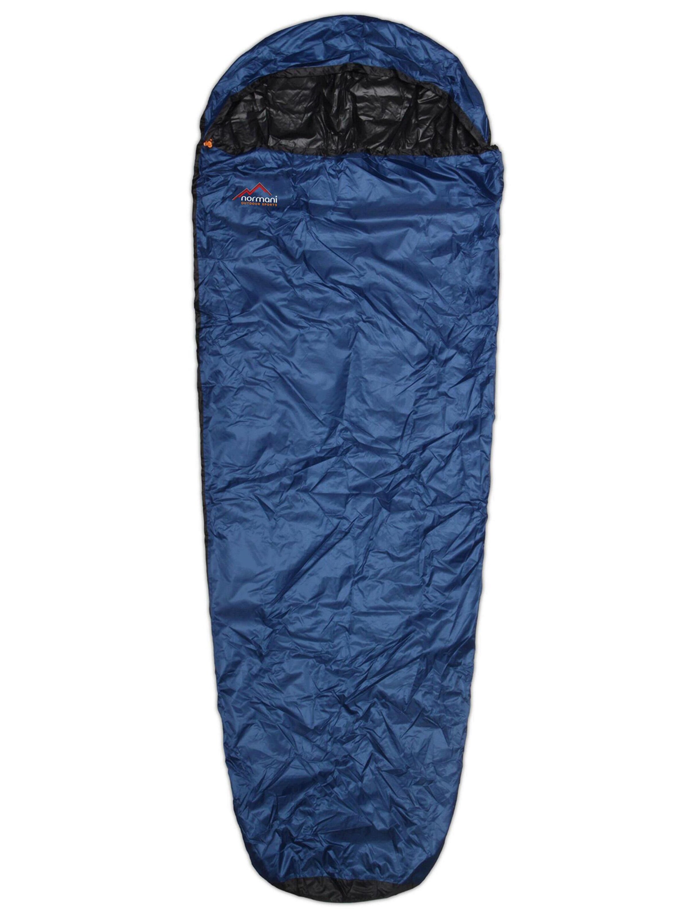 normani Schlafsack 'SleeBag' in Blau: Vorderseite