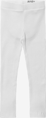 Baby Sweets Skinny Leggings in White: front