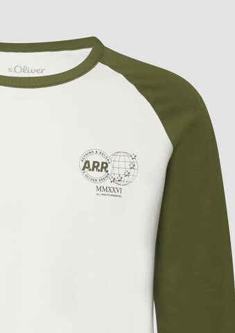 Sweat-shirt s.Oliver en beige