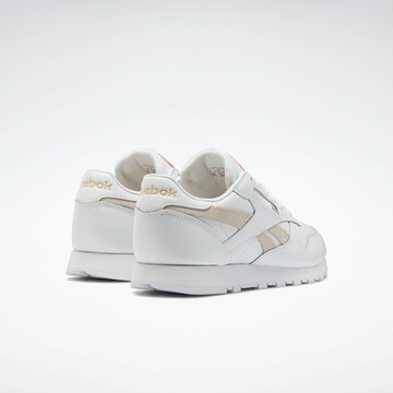 Sneaker bassa 'Classic' di Reebok in bianco