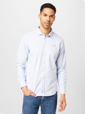 Regular fit Camicia 'Steven' di FQ1924 in blu: frontale