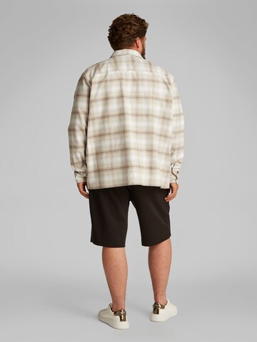 Calvin Klein Big & Tall Regularny krój Koszula w kolorze beżowy