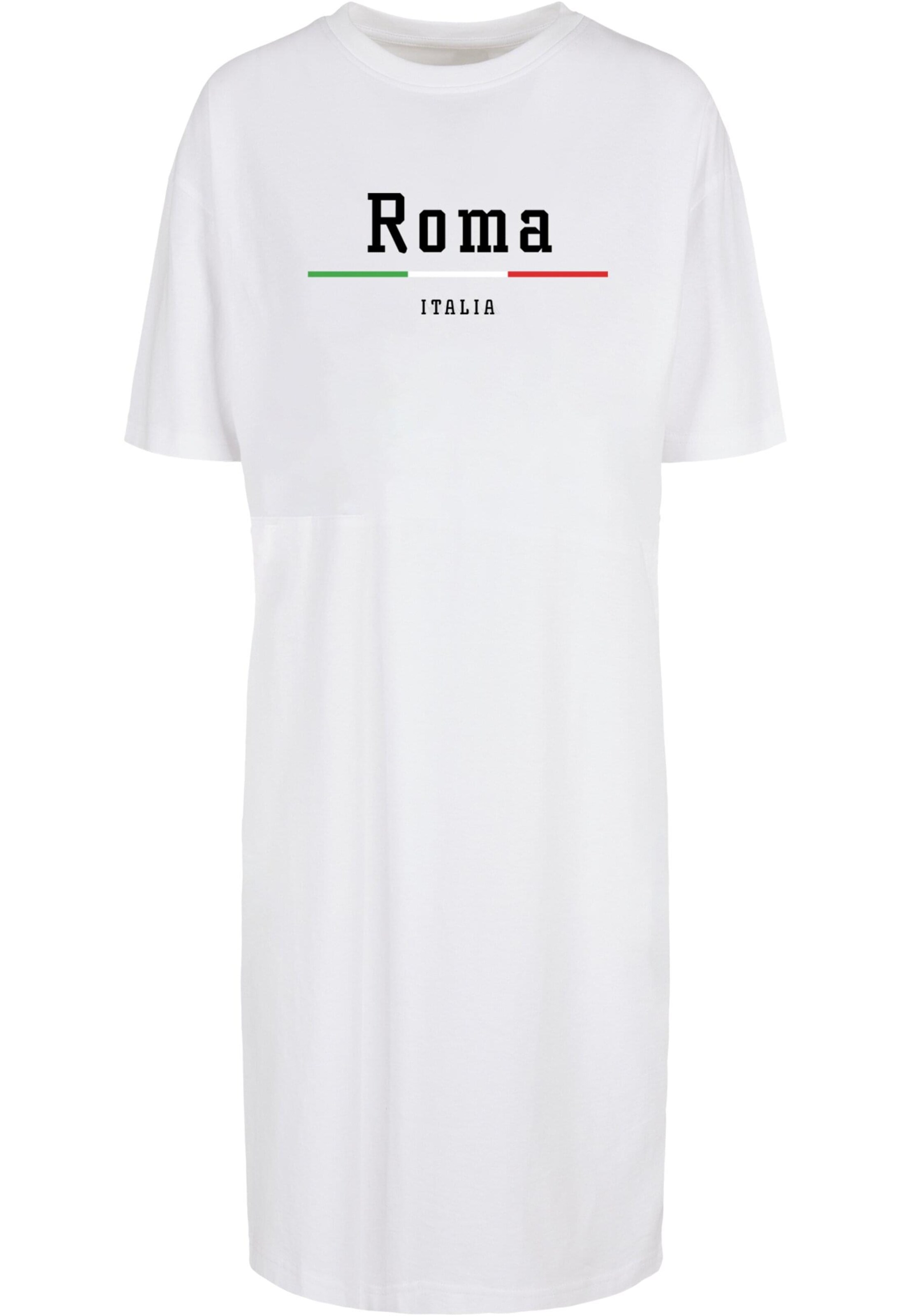 Merchcode Jurk 'Roma' in Wit: voorkant