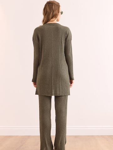 Pantalons de tailleur olalook en vert