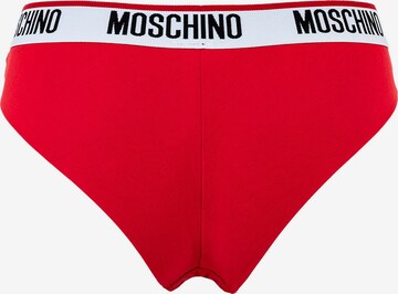 Slip di MOSCHINO in rosso