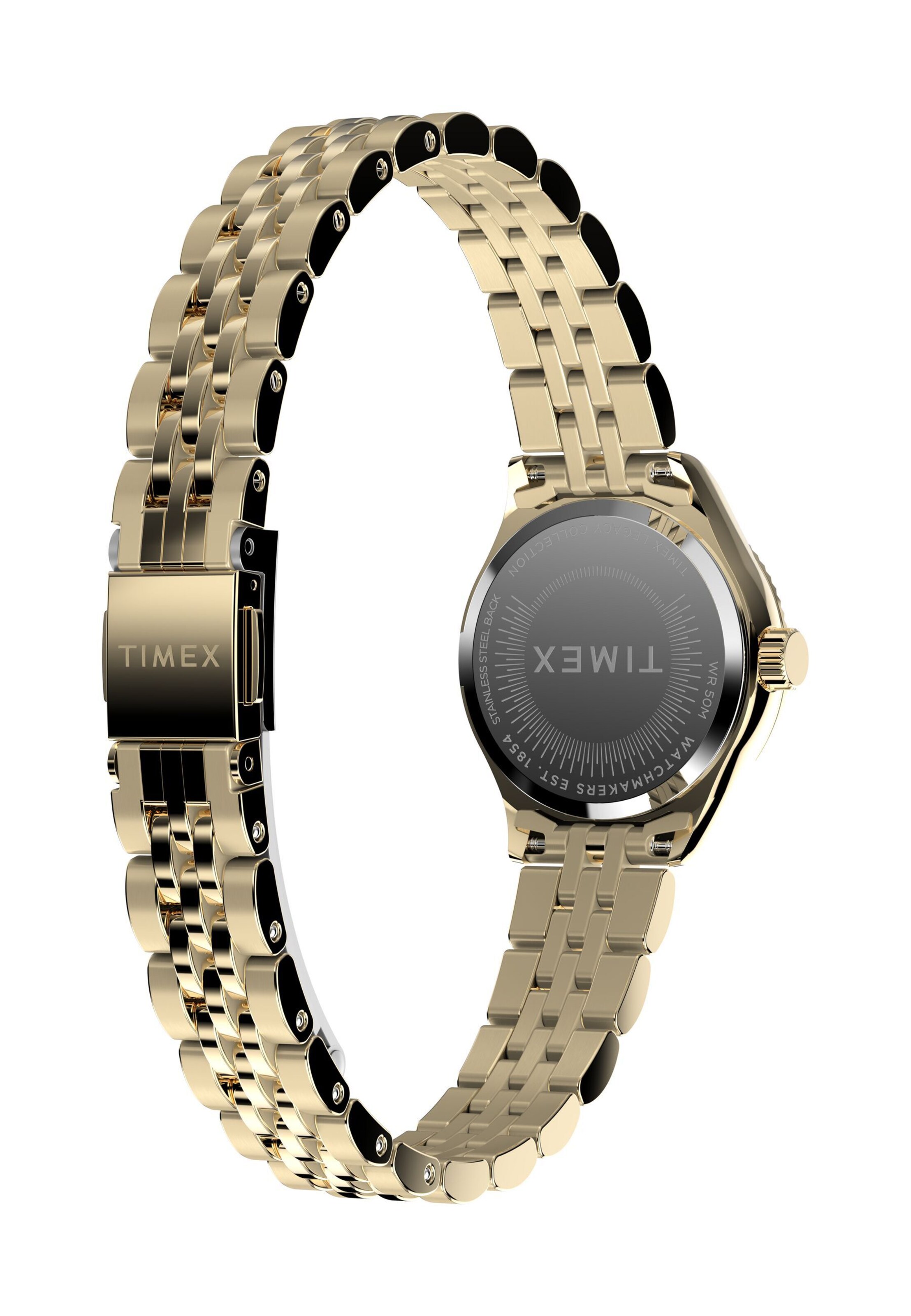 TIMEX Analoog horloge 'Mini Legacy Analog' in Goud