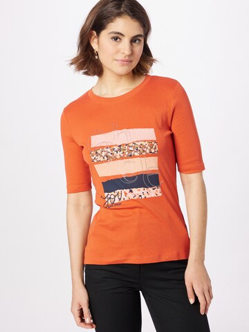 T-shirt s.Oliver en orange : devant