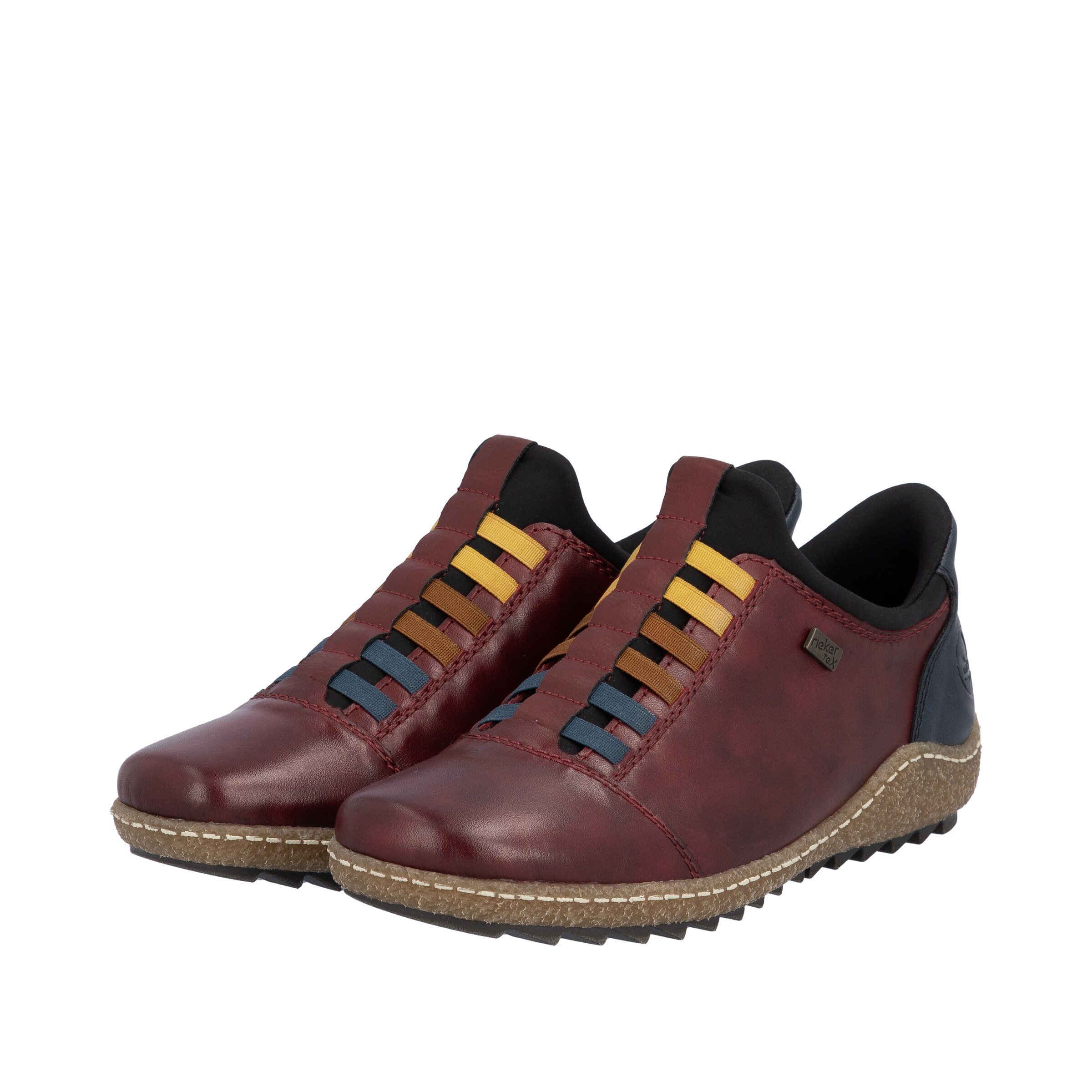 Chaussure basse 'L7562' Rieker en rouge