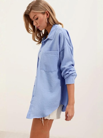 Bigdart Blouse in Blauw