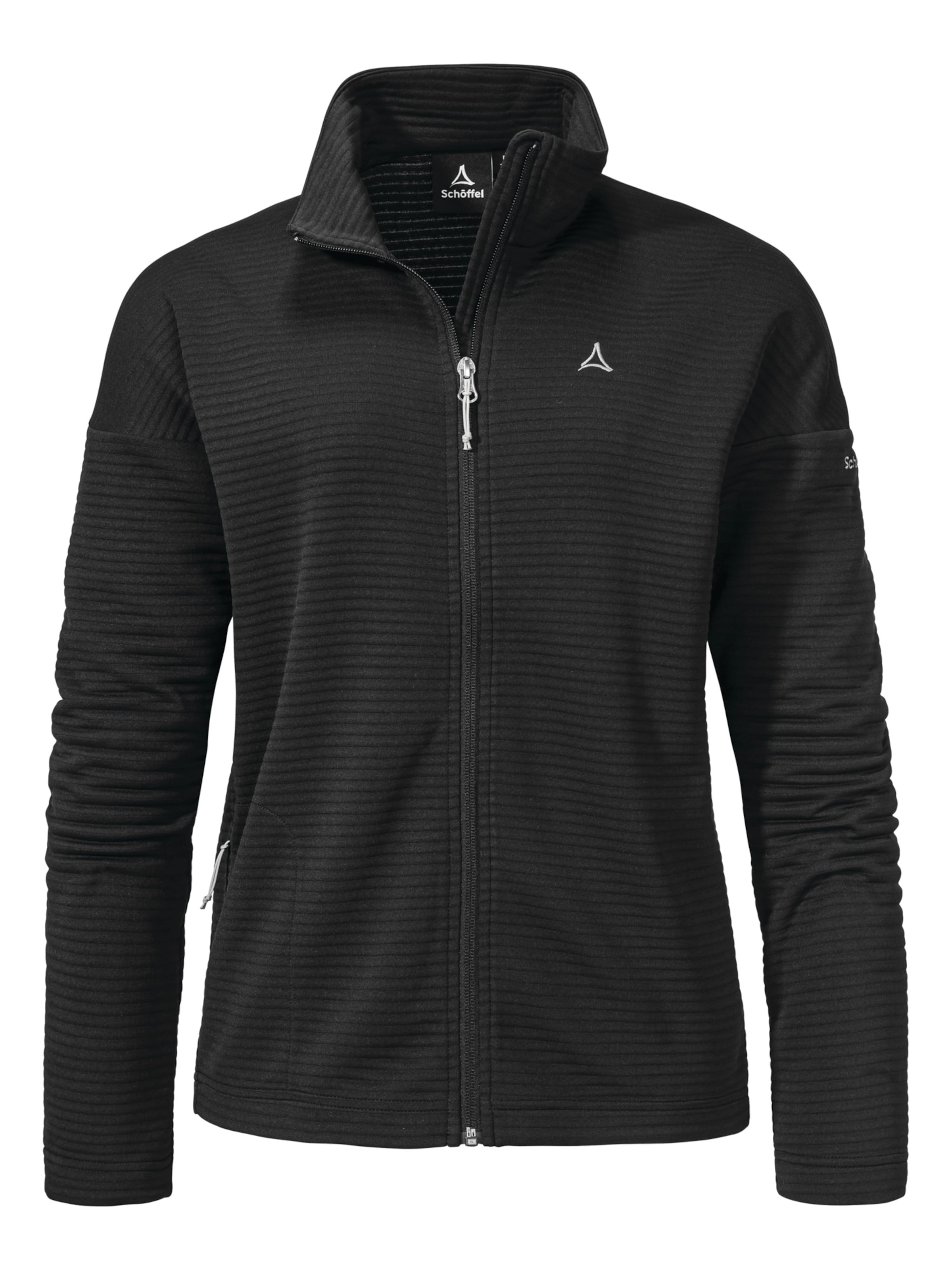 Veste en polaire fonctionnelle ' Hiking CIRC Fleece Jk Style Smue WMS ' Schöffel en noir : devant