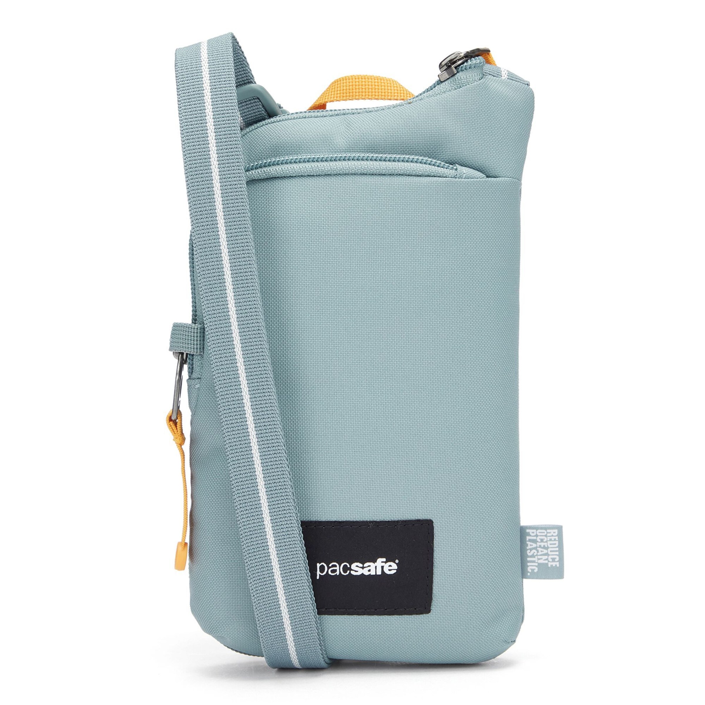 Pacsafe Schoudertas 'GO anti-theft Tech Mini Bag' in Blauw: voorkant