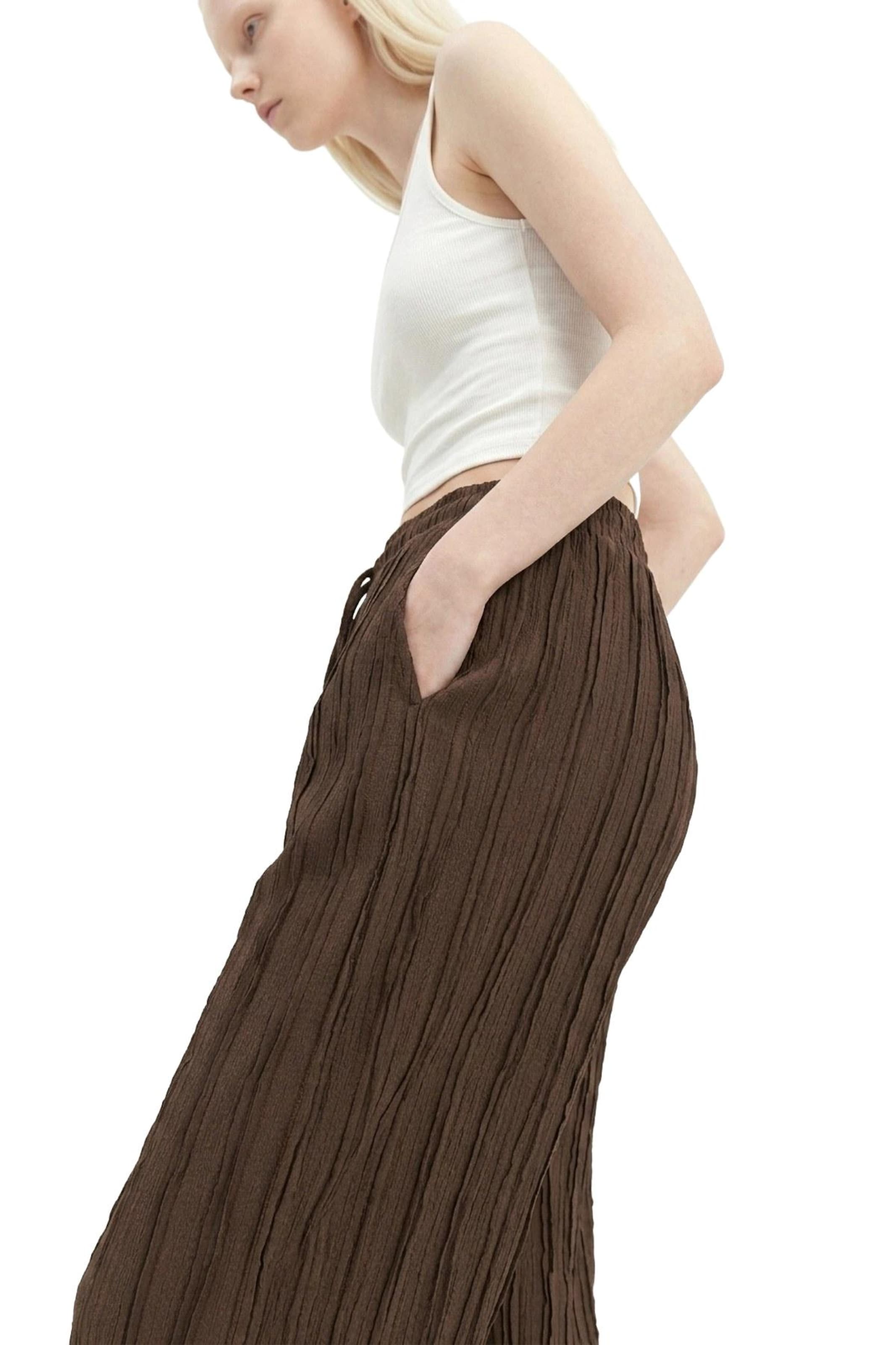 No Matter What Loosefit Broek in Bruin