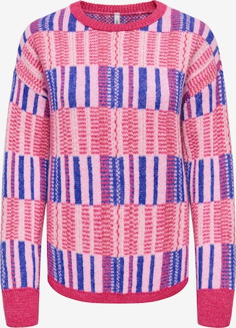 ONLYPulover 'ONLIRIS' - roza boja: prednji dio