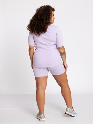 YOEK Shirt in Lila