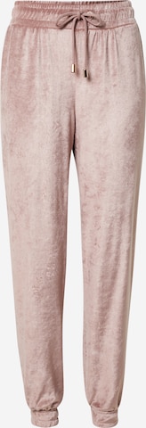 River Island Дънки Tapered Leg Панталон в розово: отпред