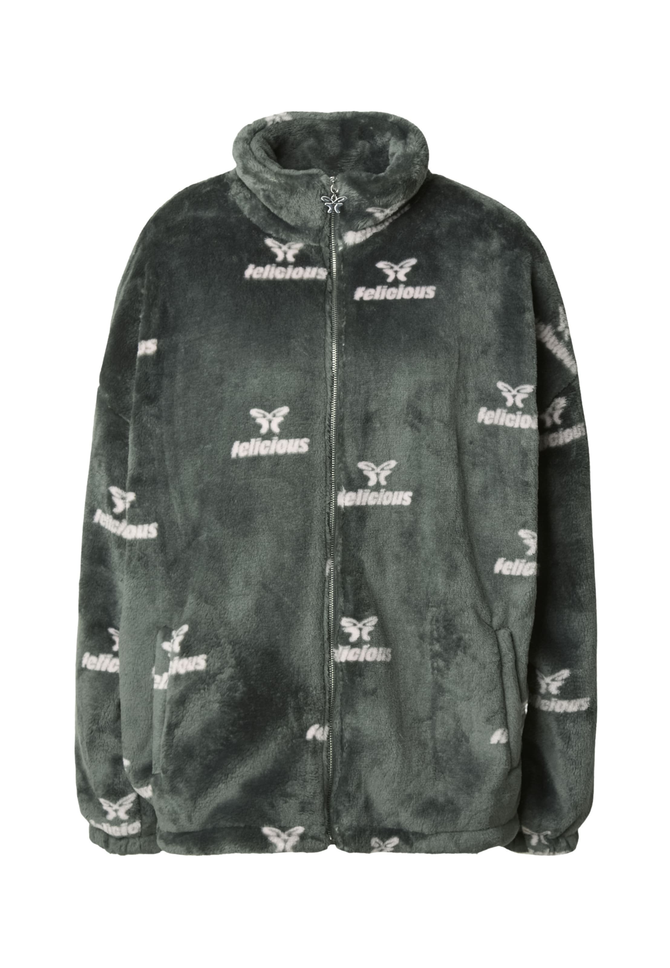 Giacca di pile di Felicious in verde: frontale