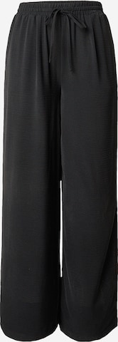 ABOUT YOU Широкий Штаны 'Marit' в Черный: спереди