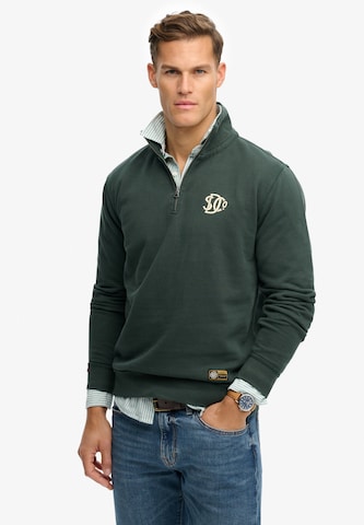 Superdry & Co Sweatshirt in Grau: Vorderseite