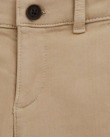 WE Fashion - Slimfit Calças em bege