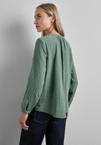 STREET ONE Bluse in Grün