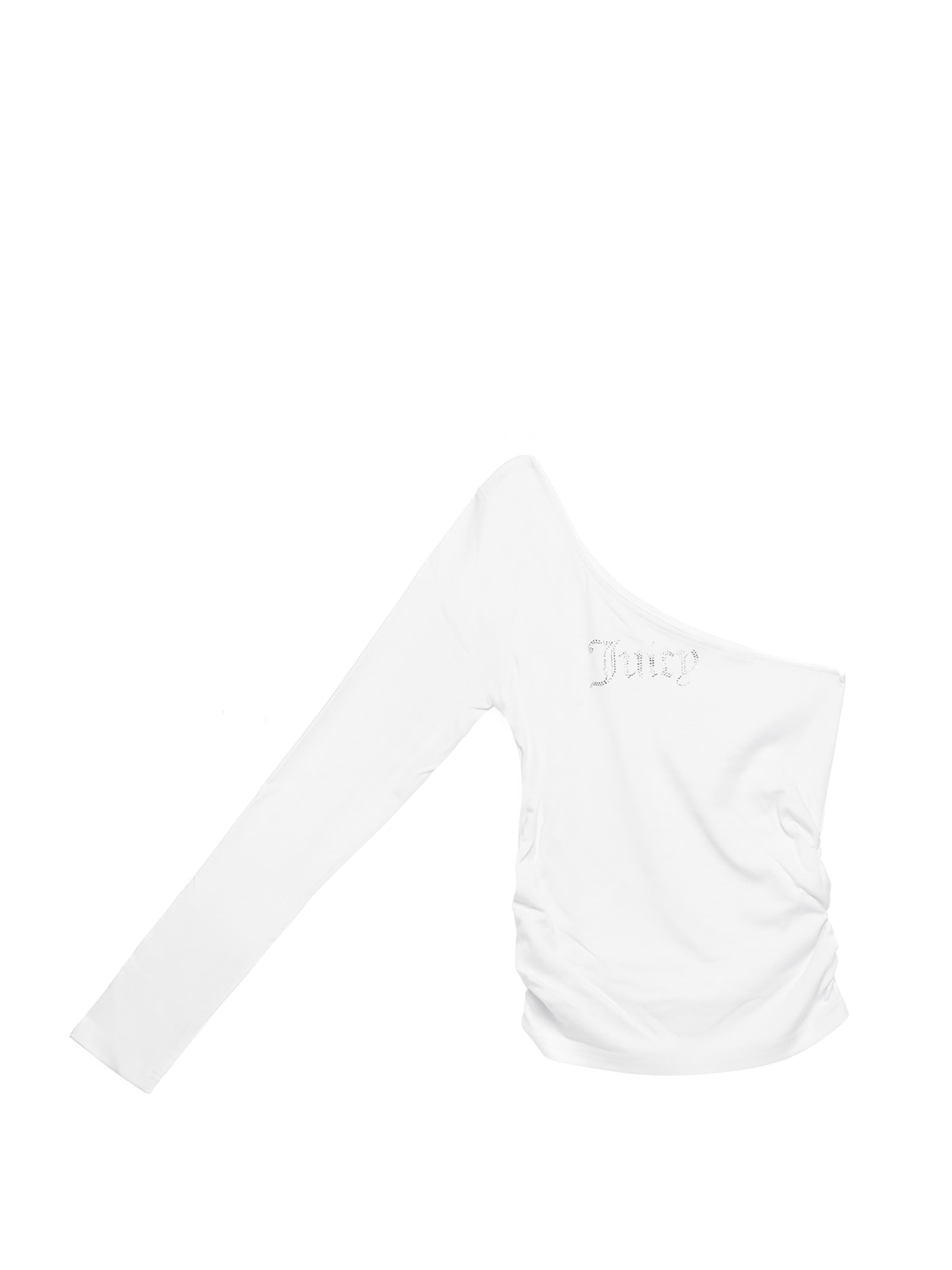 Juicy Couture Top in Wit: voorkant
