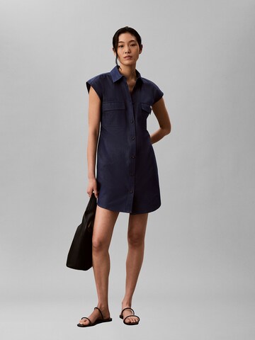 Calvin Klein Jeans Kleid in Blau