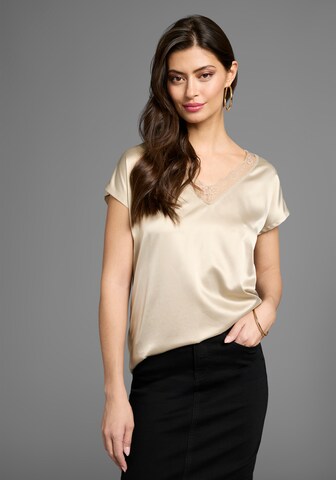 LAURA SCOTT Shirt in Beige: Vorderseite