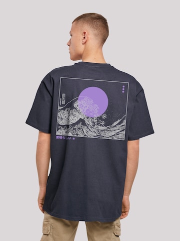 F4NT4STIC Shirt 'Kanagawa' in Blue: front