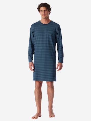 Pyjama court ' Comfort Essentials ' SCHIESSER en bleu : devant
