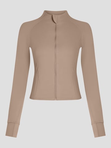 YO-GAYA Athletic Jacket 'Sports Jacket' in Beige