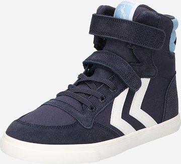 Hummel - Zapatillas deportivas 'Slimmer Stadil' en azul: frente