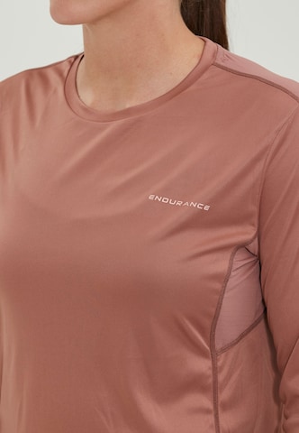 ENDURANCE Funktionsshirt 'Milly' in Braun