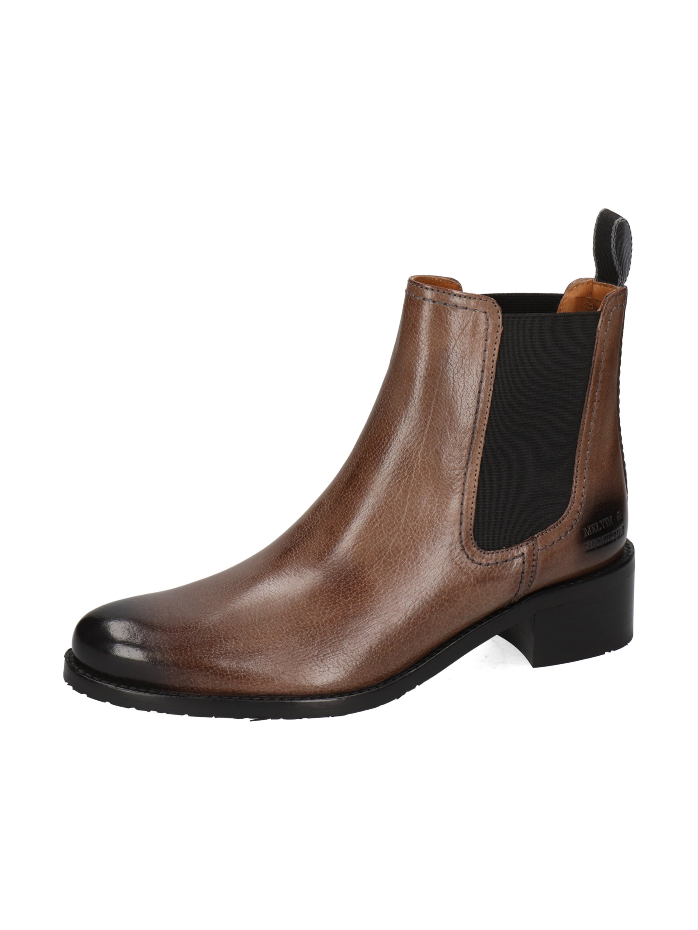 MELVIN & HAMILTON Chelsea Boots 'Kaya 1' in Brown: front