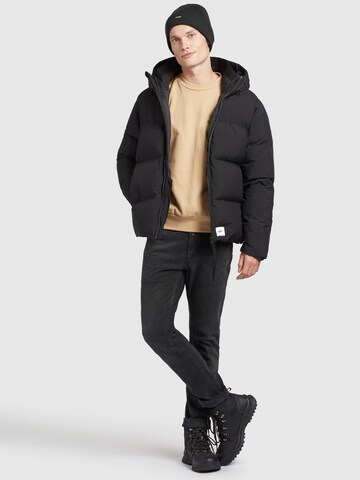 khujo Winter Jacket 'Rodney' in Black